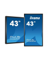 IIYAMA T4362AS-B1 4k UHD LCD 43inch 20 Points PCAP 500cd/m2 1200:1 3840x2160 AG RS232C 16GB eMMC 2GB RAM - nr 43