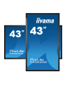 IIYAMA T4362AS-B1 4k UHD LCD 43inch 20 Points PCAP 500cd/m2 1200:1 3840x2160 AG RS232C 16GB eMMC 2GB RAM - nr 72