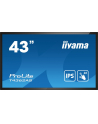 IIYAMA T4362AS-B1 4k UHD LCD 43inch 20 Points PCAP 500cd/m2 1200:1 3840x2160 AG RS232C 16GB eMMC 2GB RAM - nr 79