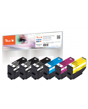 Peach Ink Economy Pack Plus PI200-774 (compatible with Epson 202XL (T02G1, T02H))