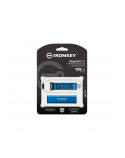 KINGSTON 128GB IronKey Keypad 200 FIPS 140-3 Lvl 3 Pending AES-256 Encrypted