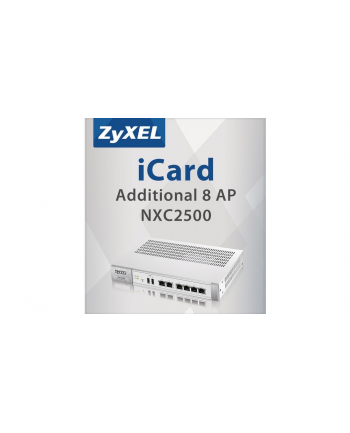 zyxel Licencja E-ICard 8AP NXC2500 LIC-AP-ZZ0003F