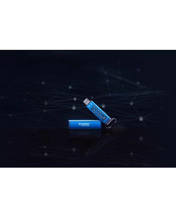 KINGSTON 128GB IronKey Keypad 200 FIPS 140-3 Lvl 3 Pending AES-256 Encrypted