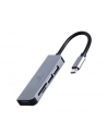 GEMBIRD Adapter 3-portowy HUB USB typu C USB3.1 + USB 2.0 z czytnikiem kart - nr 6