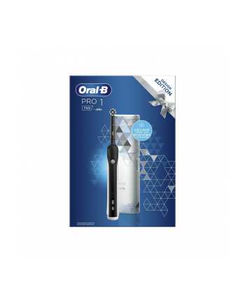 Szczoteczka BRAUN Oral-B Pro 750 Kolor: CZARNY + etui