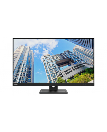 LENOVO ThinkVision E28u-20 28inch IPS 4K UHD Monitor with Eyesafe 4ms 2xHDMI 2.0 DP 1.4 Speakers 2x2W