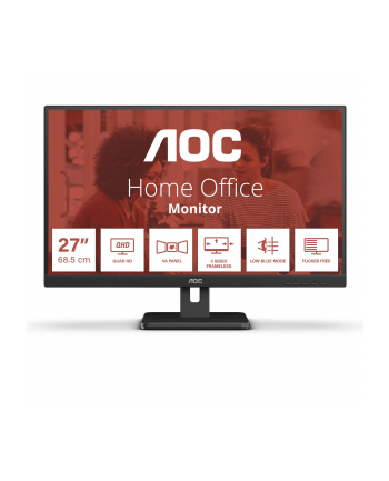 aoc international AOC Q27E3UAM 27inch WQHD VA 75Hz 4ms 350cd/m2 HDMI 1.4 DP USB3.2x2