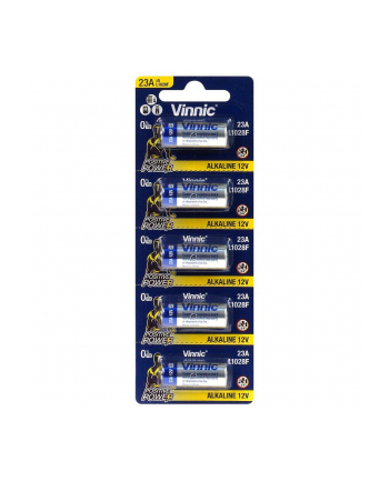 VINNIC BATERIE DO PILOTA SAMOCHODOWEGO 23A BLISTER 5 SZTUK L1028