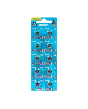 VINNIC BATERIE ALKALICZNE GUZIKOWE MINI G4/AG4/LR66 BLISTER 10 SZTUK L626F