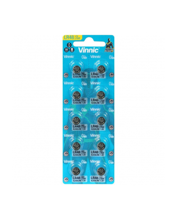 VINNIC BATERIE ALKALICZNE GUZIKOWE MINI G5/AG5/LR48 BLISTER 10 SZTUK L754F