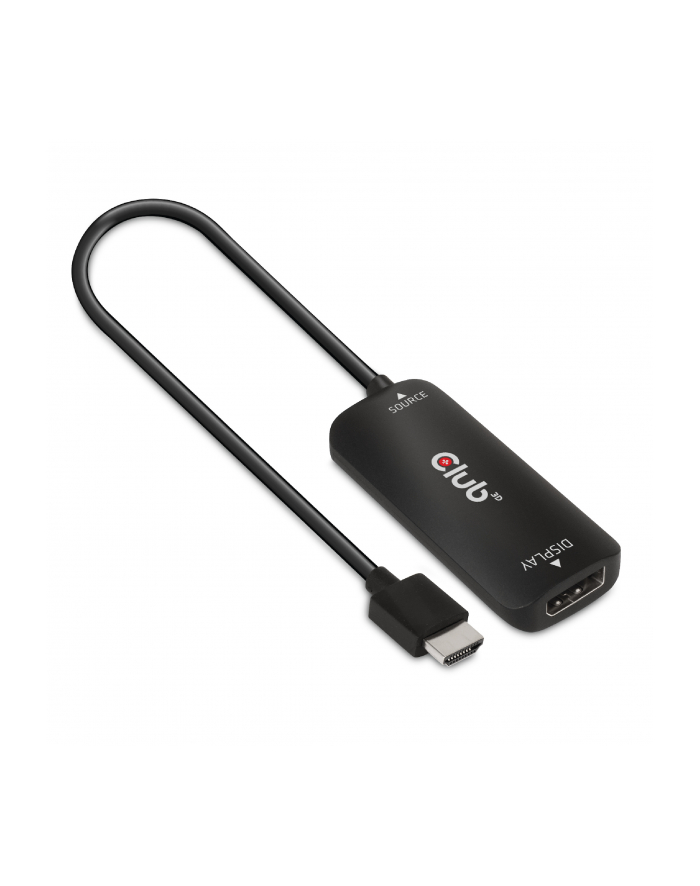 club 3d Adapter Club3D CAC-1335 HDMI™+ Micro USB to DisplayPort™ 4K120Hz or 8K30Hz M/F Active Adapter główny