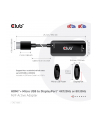 club 3d Adapter Club3D CAC-1335 HDMI™+ Micro USB to DisplayPort™ 4K120Hz or 8K30Hz M/F Active Adapter - nr 16