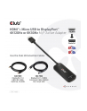 club 3d Adapter Club3D CAC-1335 HDMI™+ Micro USB to DisplayPort™ 4K120Hz or 8K30Hz M/F Active Adapter - nr 20