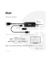 club 3d Adapter Club3D CAC-1336 HDMI™+ Micro USB to USB Type-C 4K120Hz or 8K30Hz M/F Active Adapter - nr 11