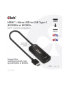 club 3d Adapter Club3D CAC-1336 HDMI™+ Micro USB to USB Type-C 4K120Hz or 8K30Hz M/F Active Adapter - nr 17