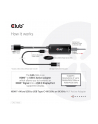 club 3d Adapter Club3D CAC-1336 HDMI™+ Micro USB to USB Type-C 4K120Hz or 8K30Hz M/F Active Adapter - nr 38