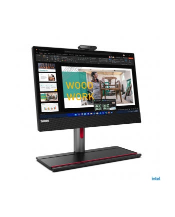 LENOVO ThinkCentre M70a G3 AIO Intel Core i5-12400 21.5inch 8GB 256GB SSD M.2 UMA Slim DVD Rambo 9mm 2X2AX + BT W11P