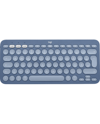 LOGITECH K380 for Mac Multi-Device Bluetooth Keyboard - BLUEBERRY - (D-(wersja europejska)) - CENTRAL
