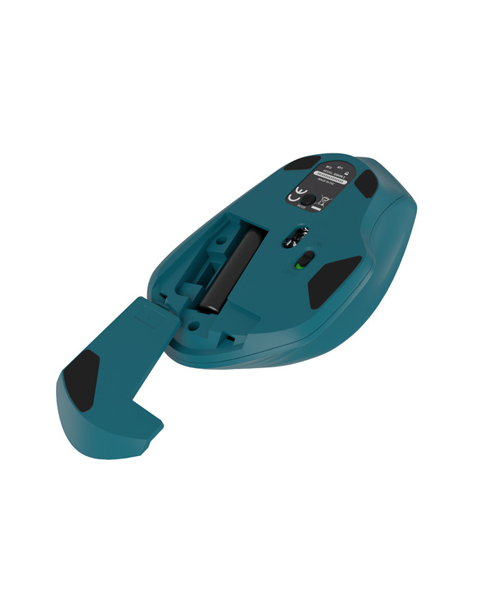 NATEC Mysz bezprzewodowa Siskin 2 1600DDPI Bluetooth 5.0 + 2.4Ghz niebieska główny