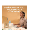 LOGITECH Lift for Mac Vertical Ergonomic Mouse - OFF-WHITE/PALE GREY - EMEA - nr 29