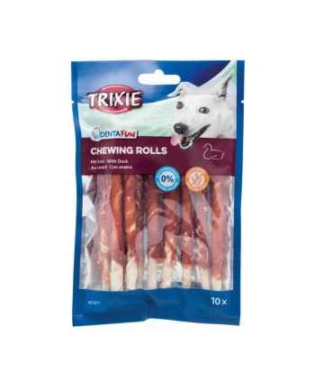 trixie ROLKA Z KACZKĄ Denta Fun 12 cm 10 szt/op 80 g