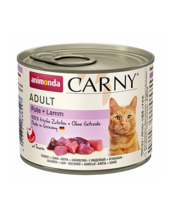 ANIMONDA Cat Carny Adult smak indyk jagnięcina 200g