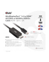 club 3d Club3D CAC-1187 MiniDisplayPort™ 14 to HDMI™ 4K120Hz or 8K60Hz HDR10+ Cable M/M 18m / 6ft - nr 18