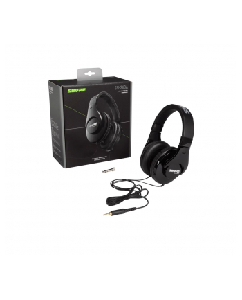 Shure SRH240A-BK-EFS - Słuchawki nauszne  do zastosowań monitorowych i ogólnych  home studio