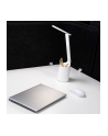 Nowoczesna lampka na biurko LED Activejet FUTURE biała z wbudowaną baterią akumulatorem wielokczerwonynego ładowania - nr 9