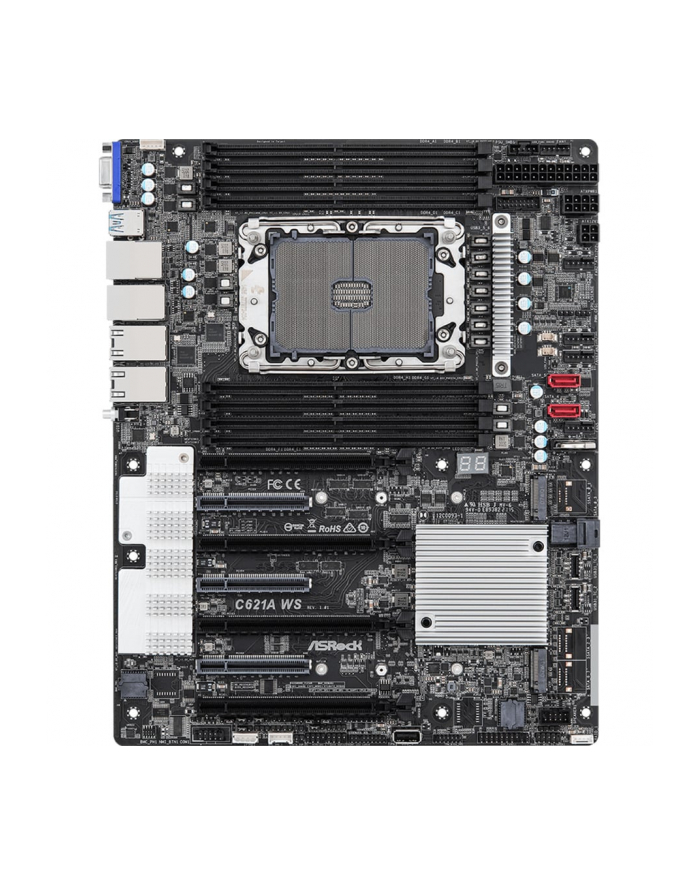Płyta główna serwerowa ASROCK C621A WS główny