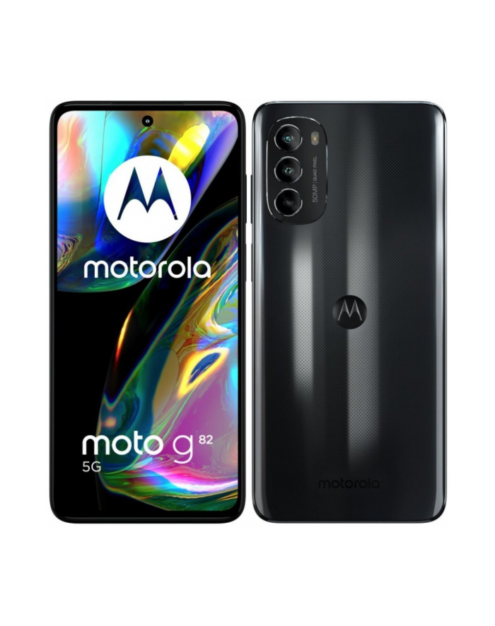 Motorola G82 6/128GB 6 6  AMOLED 2400x1080 5000mAh Hybrid Dual SIM 5G Meteorite Grey główny