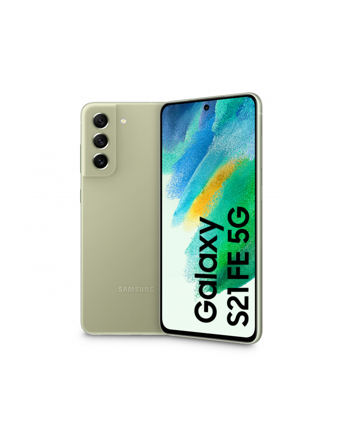 samsung electronics polska Samsung Galaxy S21 FE (G990) 6/128GB 6 4  Dynamic AMOLED 2X 2340x1080 4500mAh 5G Light Green główny