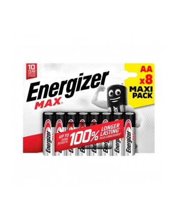 BATERIA ENERGIZER MAX AA LR6 8 szt Opakowanie ECO