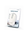 GEMBIRD MYSZ MUS-4B-06-WS OPTYCZNA 1200DPI USB BIAŁO-SREBRNA - nr 1