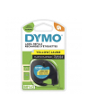 DYMO taśma 12mm/4m - plastikowa  żółta - nr 3