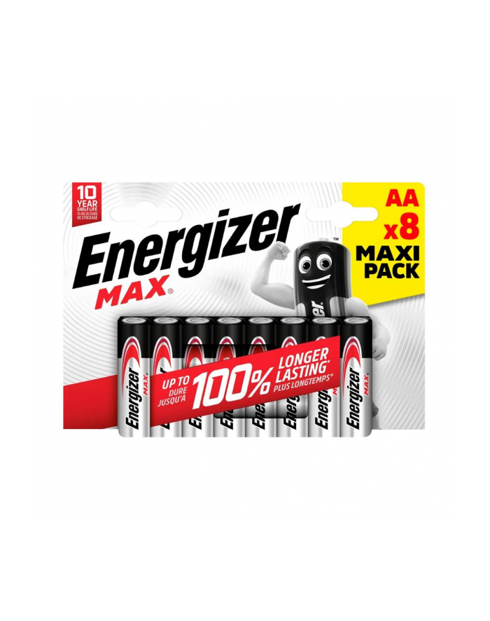 BATERIA ENERGIZER MAX AA LR6 8 szt Opakowanie ECO główny