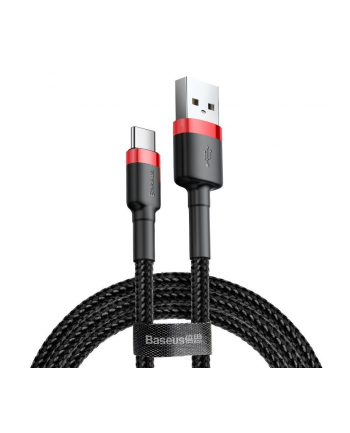 BAS(wersja europejska)S KABEL CAFULE 3A 1M (CZERWONO-CZARNY) nr 2