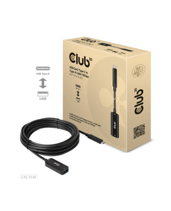 club 3d Club3D CAC-1536 USB GEN2 TYPE-C TO TYPE-A CABLE 10GBPS M/F 5M/164FT nr 2