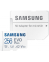 samsung electronics polska SAMSUNG EVO Plus micro SDXC 256GB MB-MC256KA/(wersja europejska) +adapt - nr 25