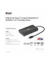 club 3d Club3D CSV-1598 USB Gen2 Type-C to Dual DisplayPort™ 4k60Hz 7-in-1 Portable Dock - nr 15