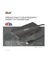 club 3d Club3D CSV-1598 USB Gen2 Type-C to Dual DisplayPort™ 4k60Hz 7-in-1 Portable Dock - nr 18