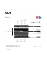 club 3d Club3D CSV-1598 USB Gen2 Type-C to Dual DisplayPort™ 4k60Hz 7-in-1 Portable Dock - nr 34
