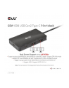 club 3d Club3D CSV-1598 USB Gen2 Type-C to Dual DisplayPort™ 4k60Hz 7-in-1 Portable Dock - nr 36