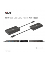 club 3d Club3D CSV-1598 USB Gen2 Type-C to Dual DisplayPort™ 4k60Hz 7-in-1 Portable Dock - nr 37