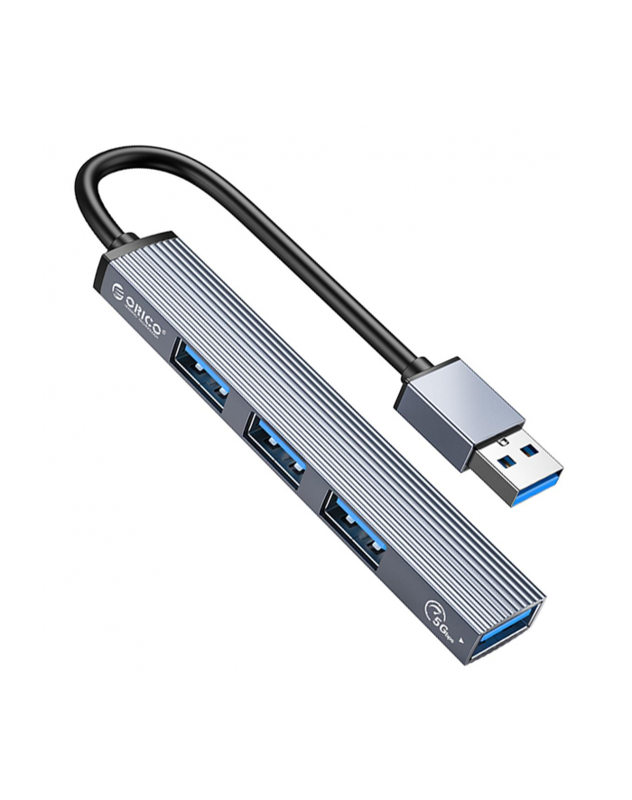 ORICO HUB USB-C 4X USB-A (3X20  1X30)  ALU główny