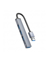 ORICO HUB USB-C 4X USB-A (3X20  1X30)  ALU - nr 1