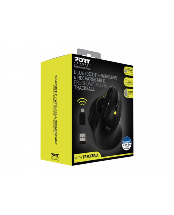 Mysz PORT D-ESIGNS 900719 BLUETOOTH TRACK BALL