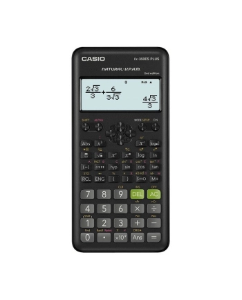 KALKULATOR NAUKOWY CASIO FX-350ESPLUS-2 CZARNY  12 CYFROWY WYŚWIETLACZ