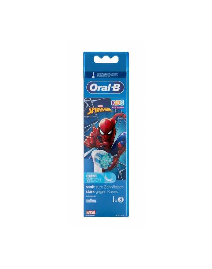 braun Końcówki do szczoteczki Oral-B Kids Spiderman 3 szt główny