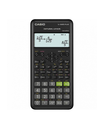 KALKULATOR NAUKOWY CASIO FX-350ESPLUS-2 CZARNY  12 CYFROWY WYŚWIETLACZ